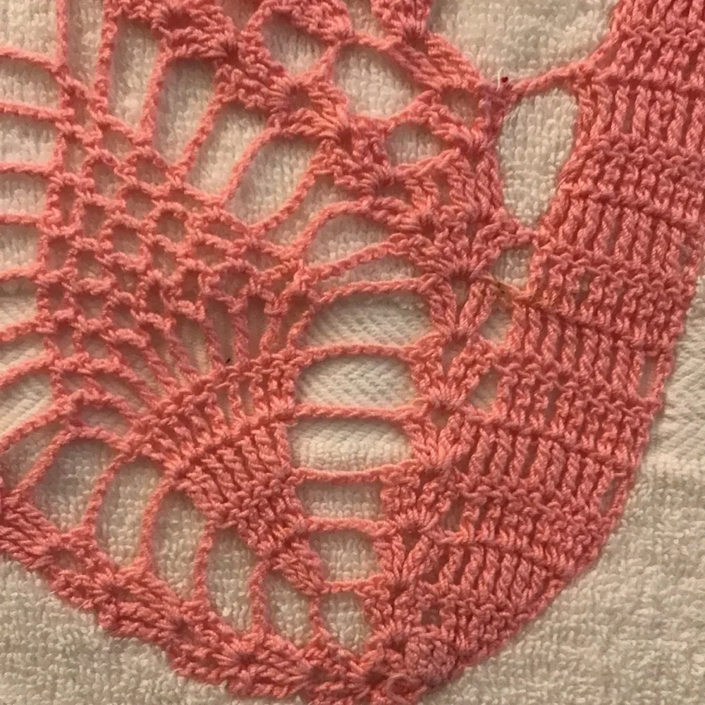 Handmade vintage towel